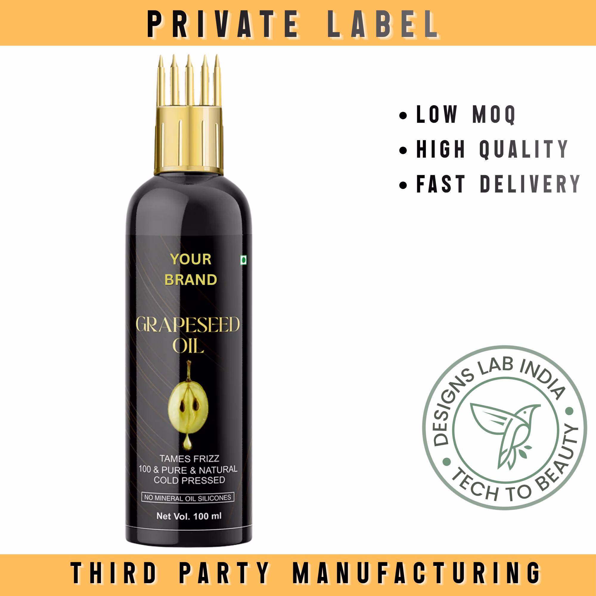 Grapeseed Hair Oil